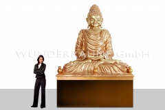 Buddha Statue sitzend XXL
