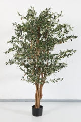kleiner, knstlicher Olivenbaum