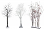 Kleindekoration Winter (7-teilig)