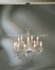 Kronleuchter, clear, 14-armig