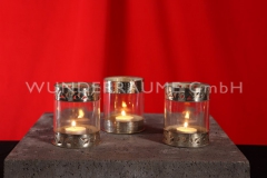 Windlicht mit Zierrand
